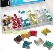 240pcs Low Profile Mini Blade Automotive Car Fuse Assortment Glove Box Set 5-30A