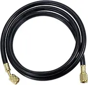 R410A AC Refrigerant Charging Hoses, 59“ HVAC Charging Hose with 1/4’’ SAE Female Flare, 800PSI Working Pressure for R410A R22 R134A R12 R502 Air Condition System Maintenance
