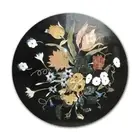 Marble Coffee Corner Side Table Top (Pietre Dura) Artwork Inlay Art Home Decor