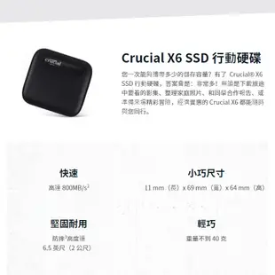 美光 X6 2T 4T 外接 SSD 固態硬碟 2TB 4TB 外接硬碟 光華商場