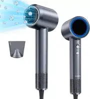 Hair Dryer, 150000 RPM Professional High-Speed Blow Dryer, Negative Ionic Hair D