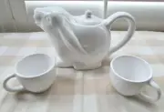 "Springtime Bunny" Coventry Home Easter Bunny Tea-Set NIB With Teapot/2 Cups