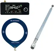 SI4732 0.5-108mhz Pocket Mini Radio HF SW MW VHF All Band Radio Receiver LSB USB AM FM 1.9in Screen with 2pcs Antenna