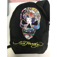 在飛比找蝦皮購物優惠-Ed Hardy Misha復刻圖騰骷髏2層中背包