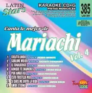 Karaoke Latin Stars 385 Mariachi Vol. 4