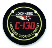 Lockheed Martin® C-130 Hercules® Yoke Patch – Hook and Loop, Officially