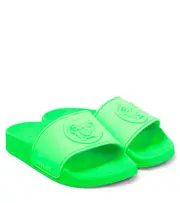 [Versace Kids] Versace Kids Medusa slides UK 11 green