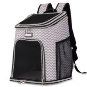Cat Backpack Carrier, Mesh Pet Cat Carrier for Medium Small Dog Cat Puppy Kit...
