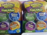 2:Grin Studios Amazing Putty Freaky 4-pack Sensory Fun New: SEE DESCRIPTION