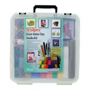 Sculpey Oven bake clay studio kit, 54pc