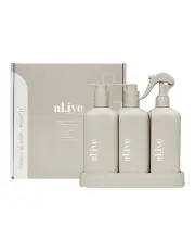 [al.ive body] Dishwashing Liquid, Hand Wash & Bench Spray Premium Kitchen Trio