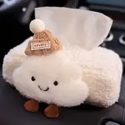 Car Tissue Box Holder Cute Cloud Design Car Armrest Box Tissue Holder