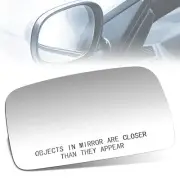 Fit 88-92 VW Golf Jetta Side View Door Mirror Glass Convex Lens Passenger/ Right