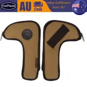 2Pcs Canvas Rifle Bolt Protector Holder Gun Bolt Carry Sheath Belt Pouch