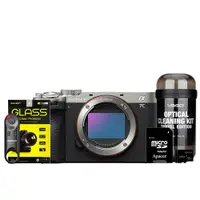 在飛比找PChome精選優惠-SONY ILCE-7CM2 A7C II 銀色單機身 超值