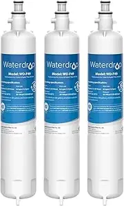 [Waterdrop] 847200 Water Filter Replacement for Fisher and Paykel® Water Purifier 847200, Fridge Water Filter Cartridge, Pack of 3