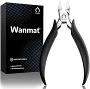 Wanmat Upgraded Toe Nail Clippers for Men, 6pcs Toenail Clippers, Ingrown Toenail Clippers