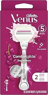 Gillette Venus Comfortglide Sugarberry Platinum Women's Razor