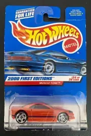 HOT WHEELS 1998 FIRST EDITIONS MUSCLE TONE ORANGE NIB