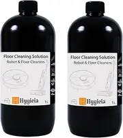 Floor Cleaning Solution for All Robot Vacuum Cleaners and Dry/Wet Floor Cleaners, Liquid Concentrate Fluid Compatible with Roborock, iRobot, Ecovacs, Bissell, Tineco, Vorwerk and More (2, 2L)