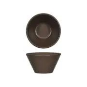 Tuxton China Inc Zion 7-3/4 oz. Matte Brown Porcelain Bouillon Cup - 2 Doz