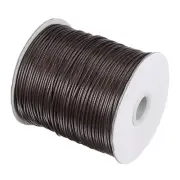 Beading Thread Bracelet Weave Craft Cord 1.5mm 158M/Roll, Dark Brown
