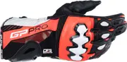 Alpinestars GP Pro R4 perforated Motorcycle Gloves, black-red, Size S for Men Black Red
