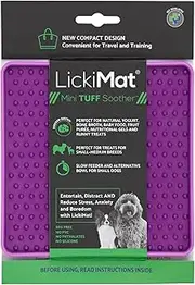 LickiMat TUFF Mini Modern Feeding Family - Durable Pet Slow Feeder for Dogs - Interactive Boredom Buster - Promotes Healthy Eating and Anxiety Relief - Ideal for Enriching Pet Mealtime