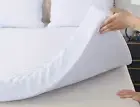 3 Inch Memory Foam Mattress Topper Full Size with Cooling Cover, Memory Foam Bed