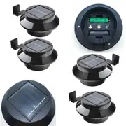 15X LED Gutter Solar Sensor Light Power Wall Fence Security Garden Porch Yard Lamps