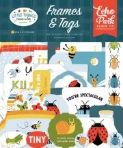 3 Pack Echo Park Ephemera-Frames & Tags, Little Things Mean A Lot 5A002H2H-1GJM7