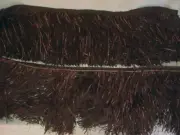 8Y KRAVET LEE JOFA ESPRESSO CHOCOLATE SKIRT FRINGE UPHOLSTERY TRIM