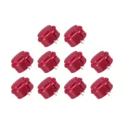 Momentary Game Push Button Switches Game Small Button 30mm/Red/10 Pcs