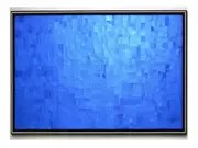 Blue Glass Wall Art Canvas Print