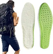 [Generic] Thick Cushion Insoles - Plush Memory Foam Shoe Inserts, Comfortable Foot Support | Shock-Absorbing Insoles for Men & Women, Soft Boot Insoles for Walking, Running, Work Shoes, Sneakers