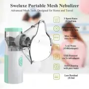 New Handheld Asthma Treatment Inhaler Inhalation Nebuliizer Nebulization Mask jj