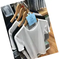 在飛比找蝦皮購物優惠-AIRism 男裝 圓領T恤(短袖) 輕盈涼感衣系列 UNI