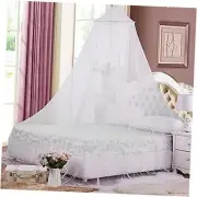 Bed Canopy Mosquito Net, Bed Canopy for Medium (Pack of 1) No Opening White