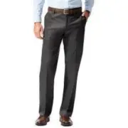 NEW MENS DOCKERS SIGNATURE STRAIGHT PANTS FLAT 408280079 STEELHEAD GREY 34 34