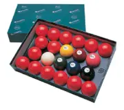 Aramith Billiards Numbered Snooker Balls - 2-1/8" Diameter