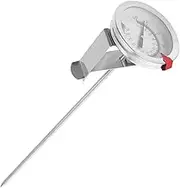 NULYLU High Precision Oil Thermometer Instant Read Kitchen Thermometer Stainless Steel Meat Probe for Deep Frying 20cm