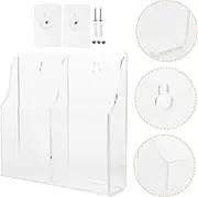 HAWILLOSCH Charger Holder Nightstand Cord Organiser Wall Mount Phone Holder Wall Bracket Storage Box