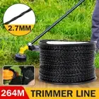 Trimmer Line Round Whipper Snipper Cord Wire Brush Cutter Brushcutter 2.7MMx264M