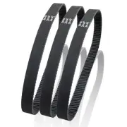 3PCS x 384-3M-12 Pulse Electric Scooter Drive Belt Charger Revolution City Skull