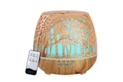 Devanti Aroma Diffuser Aromatherapy Wood Grain 400ml