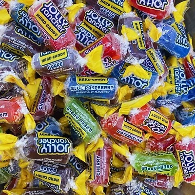JOLLY RANCHER Hard Candy- MIXED/ASSORTED FRUIT FLAVORS- BULK CANDY- 60 Pieces