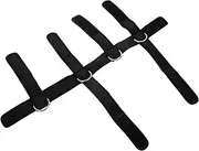 DINHEAROM Neck Trainer for Strengthening Head Neck Muscles Heavy Duty Strap for Indoor Use Durable Rehabilitation Tool for All Fitness Levels Professional Neck Training