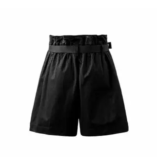 【The North Face】北臉 短褲 女款 運動褲 W HIGH WAIST COTTON SHORTS 黑 NF0A7WC1JK3