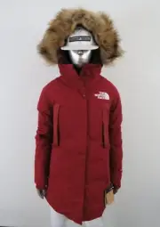Womens The North Face New Outer Boroughs 550-Down Warm Parka Jacket - Cordovan