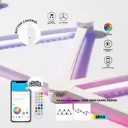 IlluminX Smart Adjustable Strip Lighting - 9 Pieces